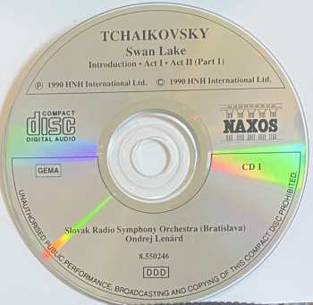 2CD Pyotr Ilyich Tchaikovsky: Swan Lake (Complete Ballet)