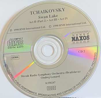 2CD Pyotr Ilyich Tchaikovsky: Swan Lake (Complete Ballet)