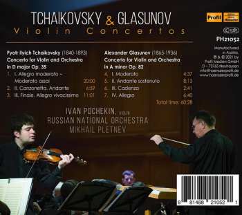 CD Pyotr Ilyich Tchaikovsky: Violin Concertos