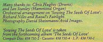 SP Tears For Fears: Sowing The Seeds Of Love