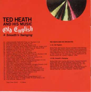 CD Ted Heath And His Music: Old English + Smooth'n Swinging