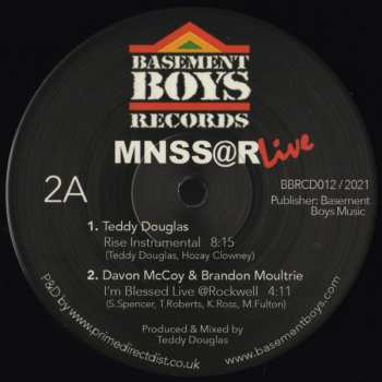 2LP Teddy Douglas: Monday Night Studio Sessions Live @ Rockwell