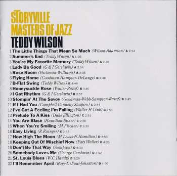 CD Teddy Wilson: Teddy Wilson