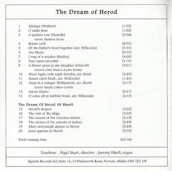 CD Tenebrae: The Dream Of Herod