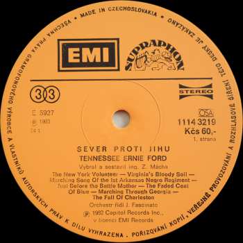 LP Tennessee Ernie Ford: Sever Proti Jihu
