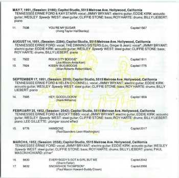 CD Tennessee Ernie Ford: Sixteen Tons