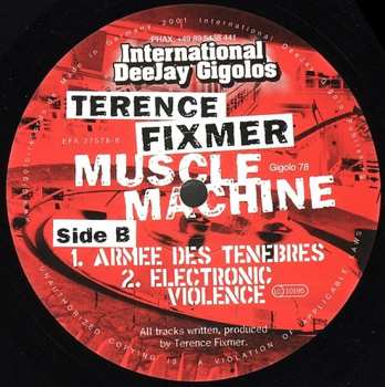 2LP Terence Fixmer: Muscle Machine
