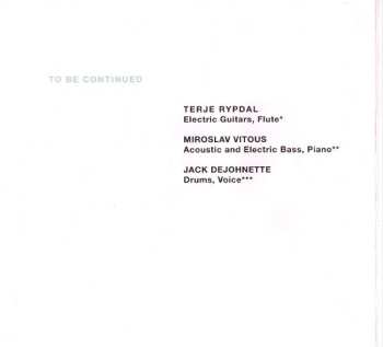 CD Jack DeJohnette: To Be Continued