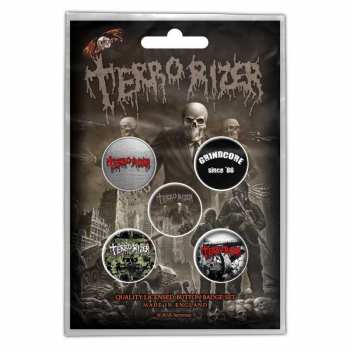 Merch Terrorizer: Ensemble de plaques Caustic Attack 
