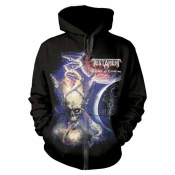 Merch Testament: Sweatshirt avec fermeture éclair Titans Of Creation Europe 2020 Tour
