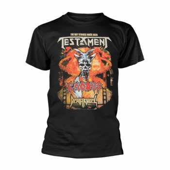 Merch Testament: T-shirt The Bay Strikes Back Europe 2020 Tour
