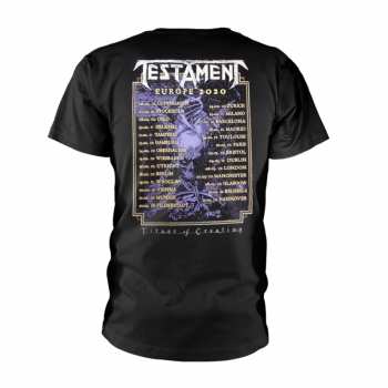 Marchandises Testament: Tričko Titans Of Creation (colour) Europe 2020 Tour S