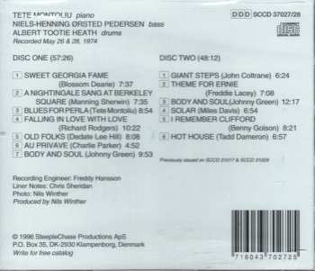 2CD Tete Montoliu Trio: Hot House