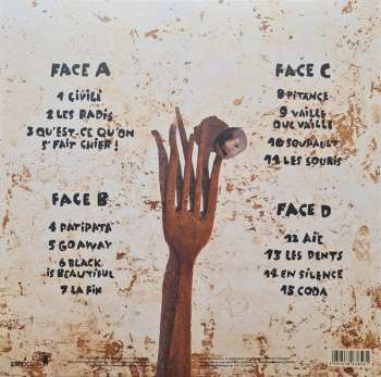 2LP Têtes Raides: Qu'Est-Ce Qu'On S'Fait Chier !