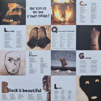 2LP Têtes Raides: Qu'Est-Ce Qu'On S'Fait Chier !