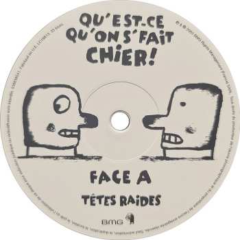 2LP Têtes Raides: Qu'Est-Ce Qu'On S'Fait Chier !