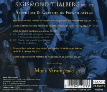 CD Sigismond Thalberg: Thalberg: Apothéose & Fantasies On French Operas