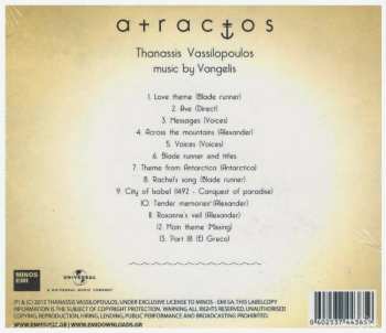 CD Θανάσης Βασιλόπουλος: Atractos - Music By Vangelis