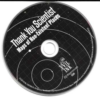 CD Thank You Scientist: Maps Of Non-Existent Places DIGI
