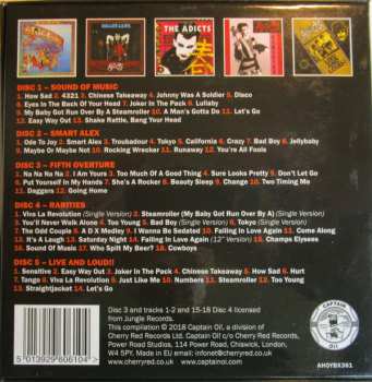 5CD/Coffret The Adicts: The Albums 1982 - 87