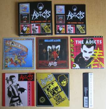 5CD/Coffret The Adicts: The Albums 1982 - 87