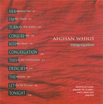 CD The Afghan Whigs: Congregation