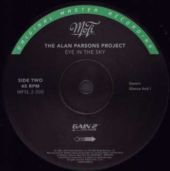 2LP The Alan Parsons Project: Eye In The Sky NUM | LTD
