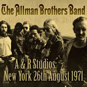 CD The Allman Brothers Band: A & R Studios: New York, 26th August 1971