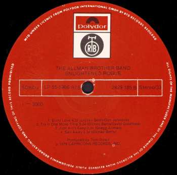 LP The Allman Brothers Band: Enlightened Rogues