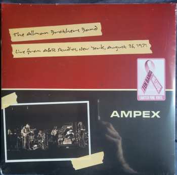 2LP The Allman Brothers Band: Live From A&R Studios, New York, August 26, 1971 LTD | CLR