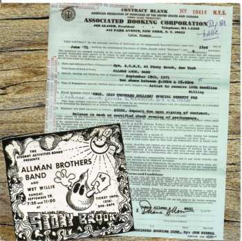 2CD The Allman Brothers Band: S.U.N.Y. At Stonybrook, NY 9/19/71