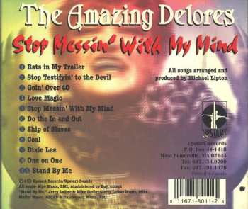 CD The Amazing Delores: Stop Messin' With My Mind