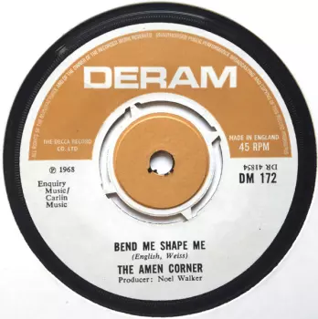 Amen Corner: Bend Me Shape Me
