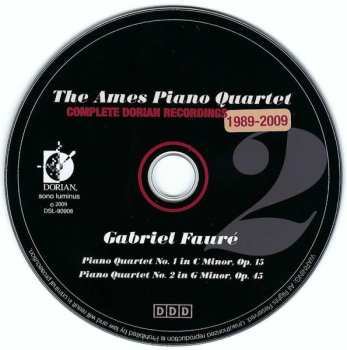 8CD/Coffret Ames Piano Quartet: Complete Dorian Recordings 1989-2009