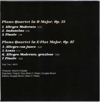 8CD/Coffret Ames Piano Quartet: Complete Dorian Recordings 1989-2009