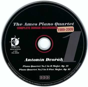 8CD/Coffret Ames Piano Quartet: Complete Dorian Recordings 1989-2009