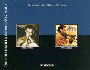CD Glenn Miller And His Orchestra: The Chesterfield Broadcasts, Vol. 1