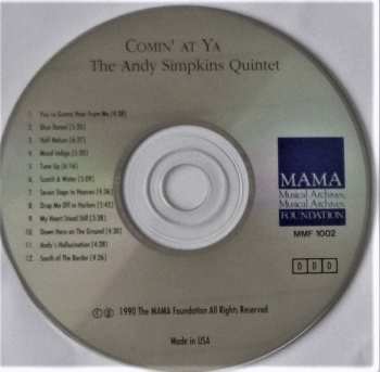 CD Andy Simpkins Quintet: Comin’ At Ya