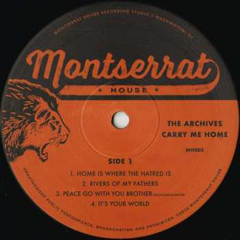 2LP The Archives: Carry Me Home