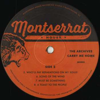 2LP The Archives: Carry Me Home