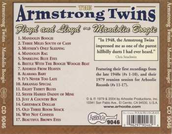 CD The Armstrong Twins: Mandolin Boogie