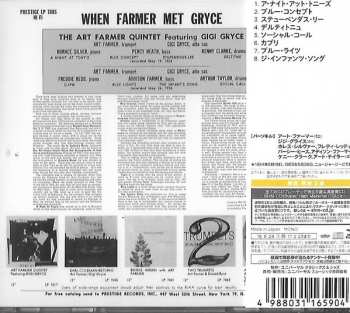 CD Gigi Gryce: When Farmer Met Gryce