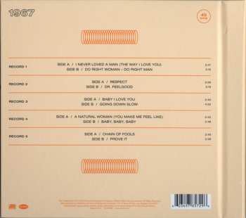 5SP/Coffret Aretha Franklin: The Atlantic Singles (1967) LTD