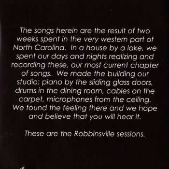 CD The Avett Brothers: Four Thieves Gone (The Robbinsville Sessions)