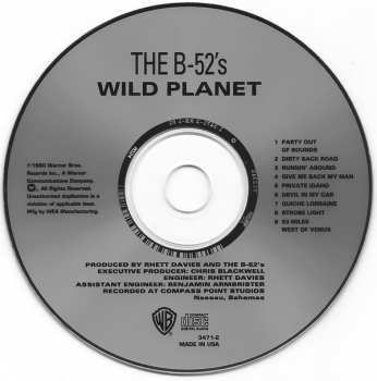 CD The B-52's: Wild Planet