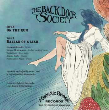 SP The Backdoor Society: On The Run b/w Ballad Of A Liar
