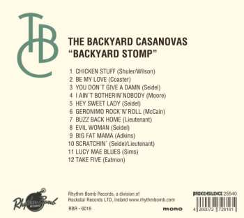 CD The Backyard Casanovas: Backyard Stomp