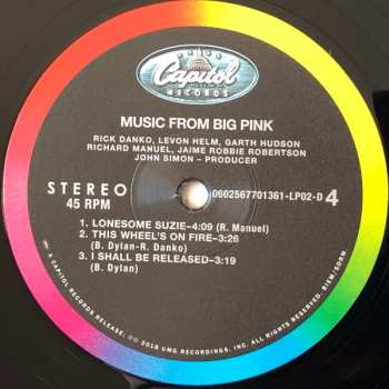 2LP The Band: Music From Big Pink DLX
