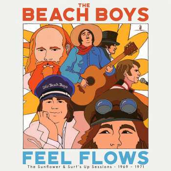 4LP/Coffret The Beach Boys: Feel Flows (The Sunflower & Surf's Up Sessions 1969-1971) LTD