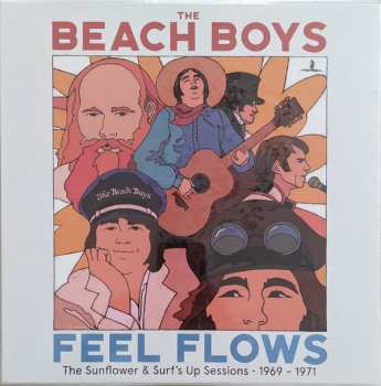 4LP/Coffret The Beach Boys: Feel Flows (The Sunflower & Surf's Up Sessions • 1969-1971) LTD | CLR